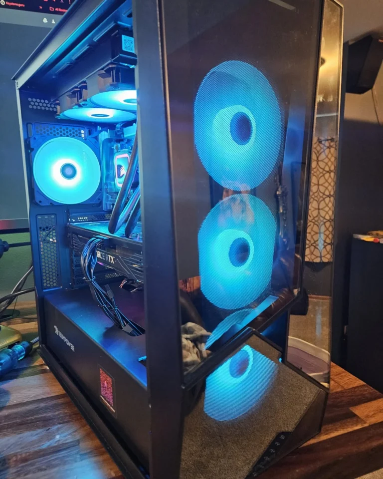 Blue Shift custom PC build by IT Guys Custom PC Builds