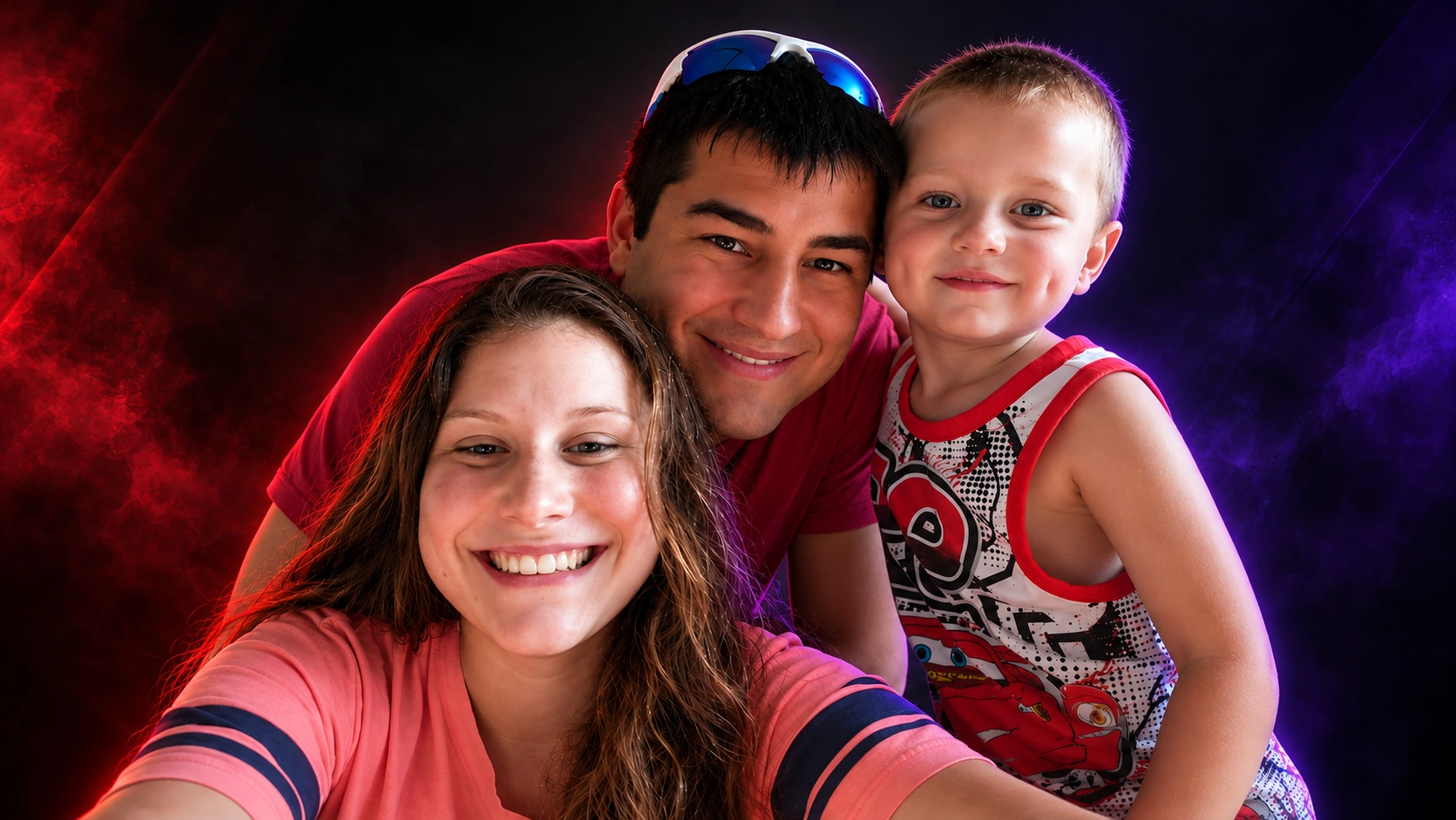 Family portrait for IT Guys Custom PC Builds About Us