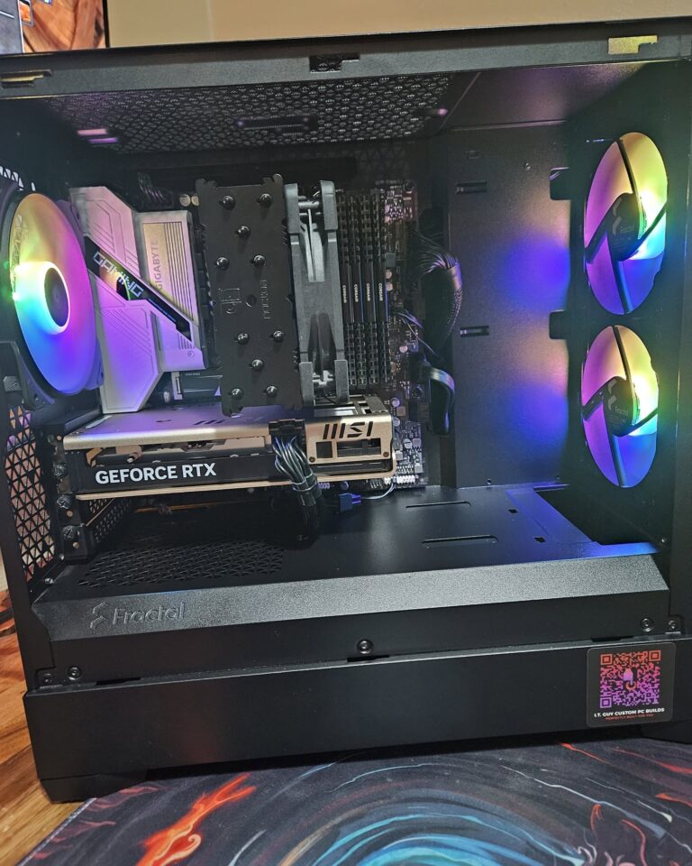 Onyx Halo custom PC build by IT Guys Custom PC Builds